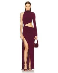 Michael Costello - X Revolve Toscana Rhinestone Maxi Dress - Lyst