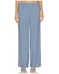 Theory - Denim Slit Pant - Lyst