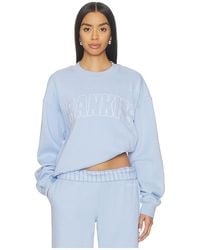 Frankie's Bikinis - Travel Day Cotton Crewneck Pullover - Lyst