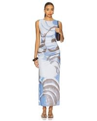 SOVERE - Whirl Mesh Dress - Lyst