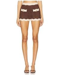 retroféte - Kait Knit Short - Lyst