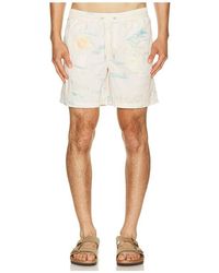 AllSaints - Bleachsurf Swim Shorts - Lyst