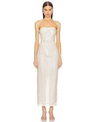 Michael Costello - X Revolve Opal Midi Dress - Lyst
