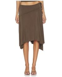 With Jean - X Revolve Sharni Skirt - Lyst