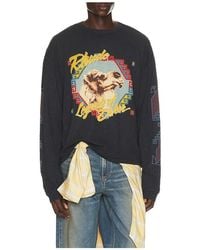 Rhude - Legends Of Dakar Long Sleeve Slub Tee - Lyst