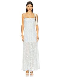 Sabina Musayev - Vestido Ailani En Color Bebe Azul Talla En - Lyst
