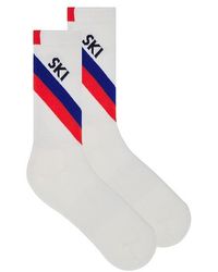 Kule - The Diagonal Stripe Ski Sock - Lyst