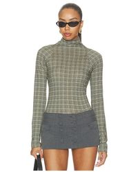 Rag & Bone - Shaw Paneled Longsleeve Turtleneck Tee - Lyst