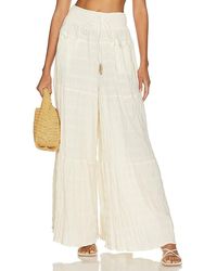 Free People - In Paradise Wide Leg Pant - Lyst