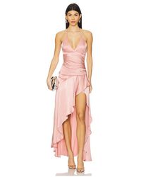 Bardot - X Revolve Sorella Halter Dress - Lyst