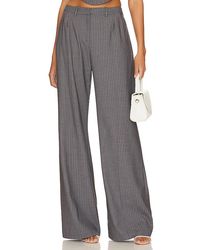Amanda Uprichard - Pantalones Slater En Color Gris Talla (También En M, S, Xl) - Lyst