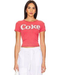 The Laundry Room - Camiseta de canalé coke patchwork - Lyst