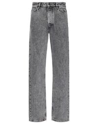 Samsøe & Samsøe - Saeddie Jeans En Color Gris Talla En - Lyst