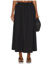 Pistola - Noelle Poplin Maxi Skirt - Lyst