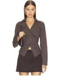 superdown - Kylie Lace Up Back Top - Lyst