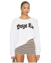 Boys Lie - Rocker Thermal Bf Longsleeve Tee - Lyst