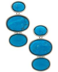 Lelet - Vega Stone Linear Earrings - Lyst