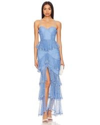 MAJORELLE - Zelda Fitz Gown - Lyst