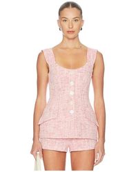 Amanda Uprichard - Amoretta Top - Lyst