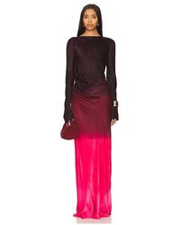 SWF - Fluid Drape Maxi Dress - Lyst