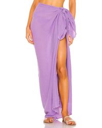 Mikoh Swimwear Pareo toyama - Morado