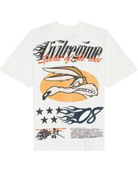 Civil Regime - Wile E. Coyote Racing American Classic Oversized Tee - Lyst