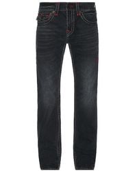 True Religion - Ricky Super T Flap Jeans - Lyst