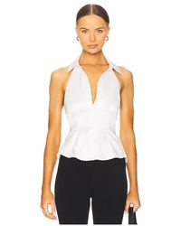 MORE TO COME - Lisseth Open Back Top - Lyst