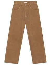 sunflower - Pantalón Con Trabilla Super Wide En Color Marrón Talla (También En 36X32) - Lyst
