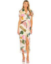 Song of Style Holland Midi Dress - Multicolor