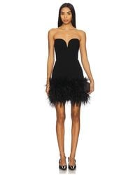 Sans Faff - Posey Mini Feather Dress - Lyst
