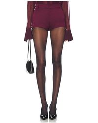 Sans Faff - X Revolve Satin Hot Pants - Lyst
