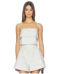 Shona Joy - Alto Cropped Cami - Lyst