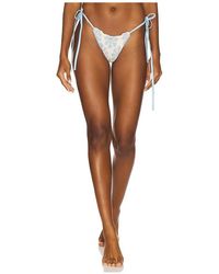 Asta Resort - Lio Jacquard Bikini Bottom - Lyst