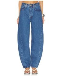 Aje. - Stevie Barrel Ankle Jeans - Lyst