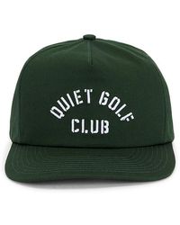 Quiet Golf - Stencil 5Panel Hat - Lyst