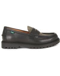 Polo Ralph Lauren - Jett Penny Leather & Suede Casual Shoe - Lyst