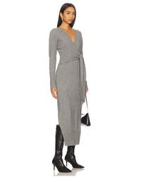 Veronica Beard Anna Knit Dress Gold Bronze in Metallic | Lyst