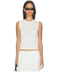 ÉTERNE - Fitted Muscle Tank - Lyst
