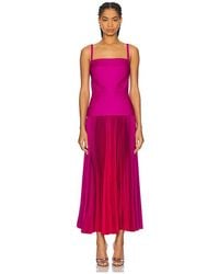 Acler - X Revolve Leasgill Midi Dress - Lyst