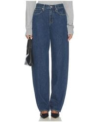 SLVRLAKE Denim - Tess Long Relaxed Curve Jeans - Lyst