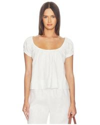 Tularosa - Wilma Linen Top - Lyst