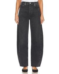 Agolde - Luna Pieced Wide Leg Jeans - Lyst