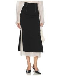 Helsa - Layered Skirt - Lyst