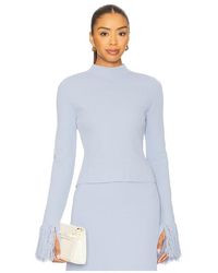 Clea - Imogen Long Sleeve Knit Sweater - Lyst