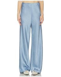 Vince - High Waist Fluid Satin Bias Pant - Lyst