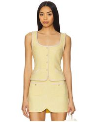 Amanda Uprichard - Caligari Vest - Lyst