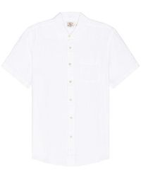 Faherty - Short Sleeve Linen Laguna Shirt - Lyst