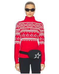 Perfect Moment - Holiday Roll Neck Sweater - Lyst
