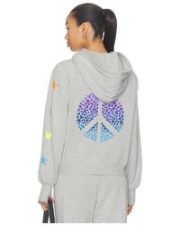 Lauren Moshi - Leann Zip Up Hoodie - Lyst